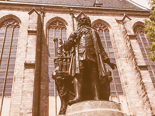 Image showing Neues Bach Denkmal vintage