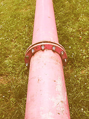 Image showing Water pipes vintage