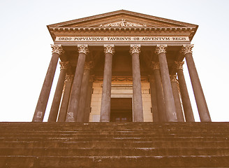 Image showing Gran Madre church, Turin vintage