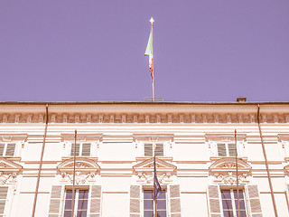 Image showing Palazzo Reale Turin vintage