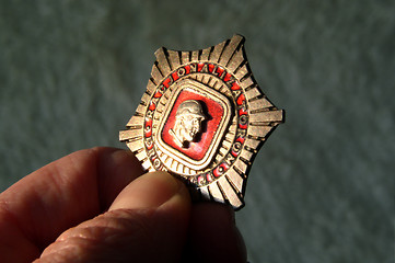 Image showing Silver Badge 