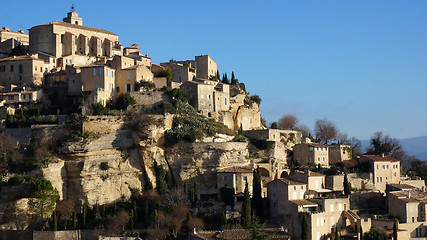 Image showing Hilltop village Gordes in the French Provence