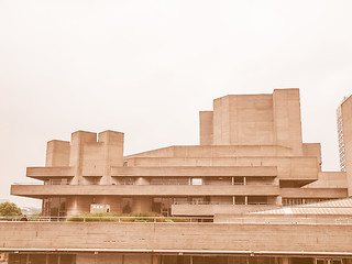 Image showing National Theatre London vintage