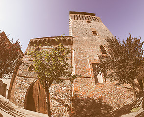 Image showing Tower of Settimo in Settimo vintage