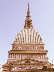 Image showing Mole Antonelliana, Turin vintage