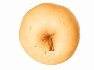 Image showing Retro looking Apple fruit