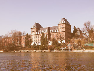 Image showing Castello del Valentino, Turin, Italy vintage