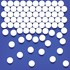 Image showing Set of White Pills
