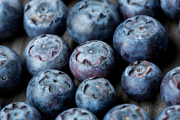 Image showing Blueberries background