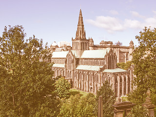 Image showing Glasgow cathedral vintage