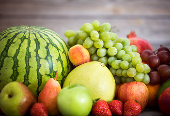 Image showing Exotic fruits