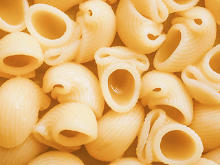 Image showing Retro looking Lumache pasta food