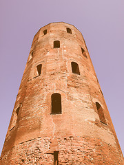 Image showing Porte Palatine, Turin vintage