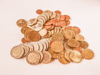 Image showing  Euros money vintage