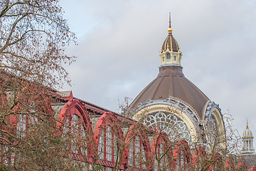 Image showing Antwerp central railway station