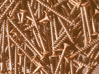 Image showing  Wood screw vintage