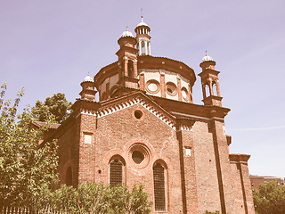 Image showing Sant Eustorgio church, Milan vintage