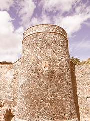 Image showing Canterbury City Walls vintage