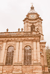 Image showing St Philip Cathedral, Birmingham vintage