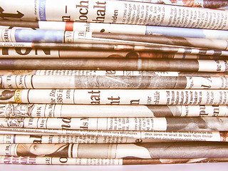 Image showing  Newspapers vintage