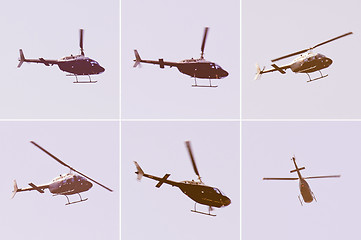 Image showing  Helicopter aircraft vintage