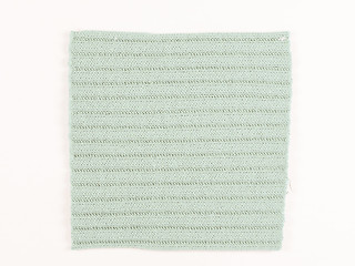 Image showing  Green fabric sample vintage