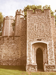 Image showing Tower of London vintage