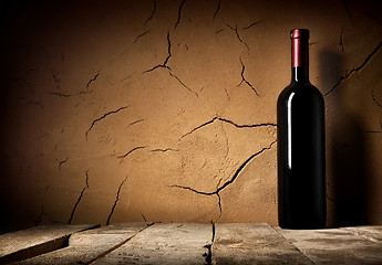 Image showing Bottle of cabernet