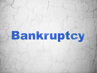 Image showing Law concept: Bankruptcy on wall background