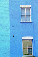 Image showing notting hill in london england old suburban and antique     wall
