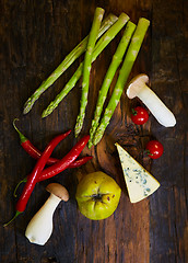 Image showing Healthy Organic Vegetables Still life 