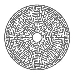 Image showing Labyrinth. Kids Maze