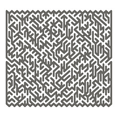 Image showing Labyrinth. Kids Maze