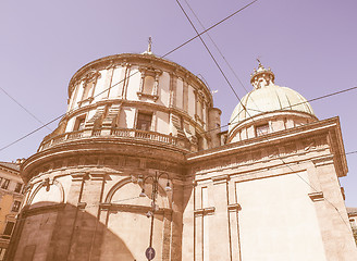 Image showing Temple of San Sebastiano vintage