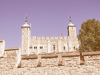 Image showing Tower of London vintage