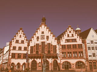 Image showing Frankfurt city hall vintage