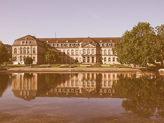 Image showing Schlossplatz (Castle square), Stuttgart vintage