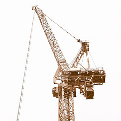 Image showing  A crane vintage
