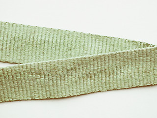 Image showing  Green ribbon vintage