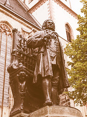 Image showing Neues Bach Denkmal vintage