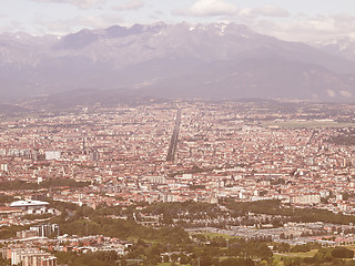 Image showing Turin, Italy vintage