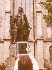 Image showing Neues Bach Denkmal vintage