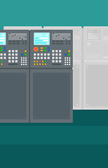 Image showing Background of industrial control system.