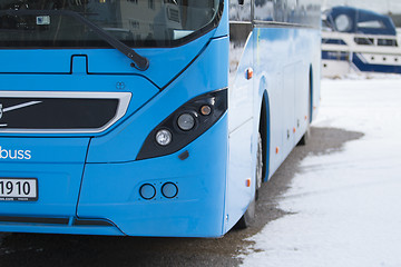 Image showing Blue Bus