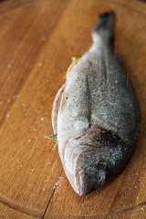 Image showing Fresh uncooked dorado 