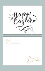 Image showing Easter greetings card