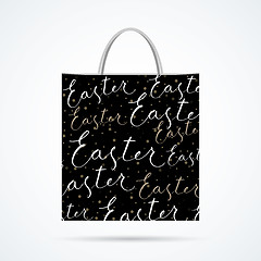 Image showing Easter paper bag with shadow