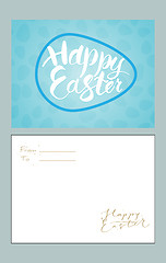 Image showing Easter greetings card