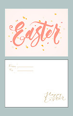 Image showing Easter greetings card