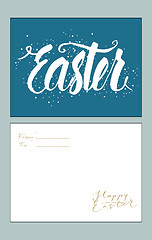 Image showing Easter greetings card